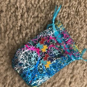 Brand new puzzle piece earrings!!